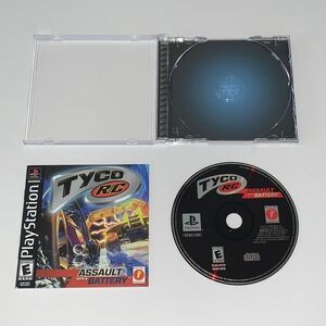 Tyco R/C Assault w/ a Battery 2000 Sony PlayStation 1 PS1 Manual Gameplay Video